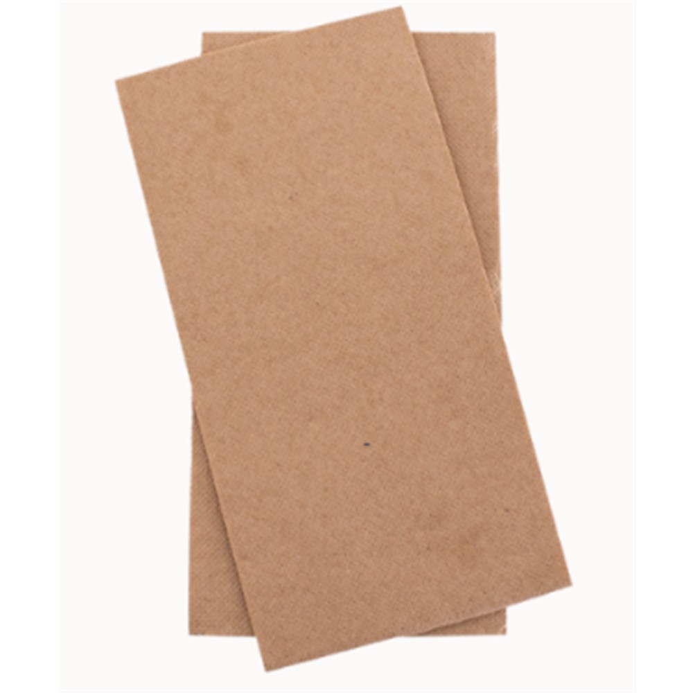 Napkins Dinner BROWN Quilted GT (Redifold)  x1000