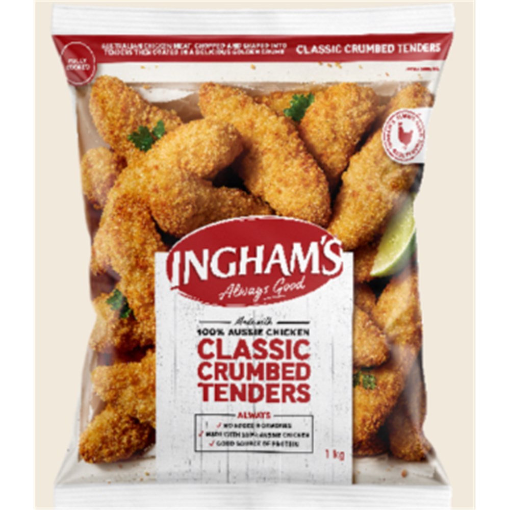 Chicken Tenders Classic Crumb x 1kg