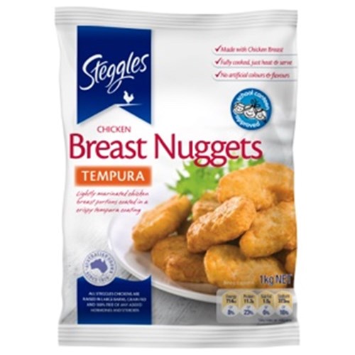 Chicken Nuggets Tempura Breast 1kg