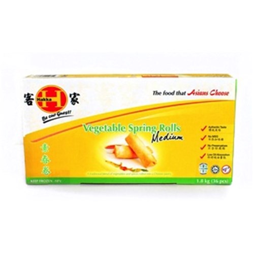 Spring Rolls MEDIUM Vegetable 36x50g
