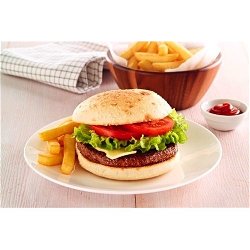 Burger Beef Raw 100% 100g x 50
