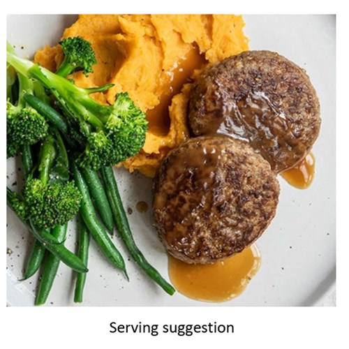 Rissoles Beef 110g x 72