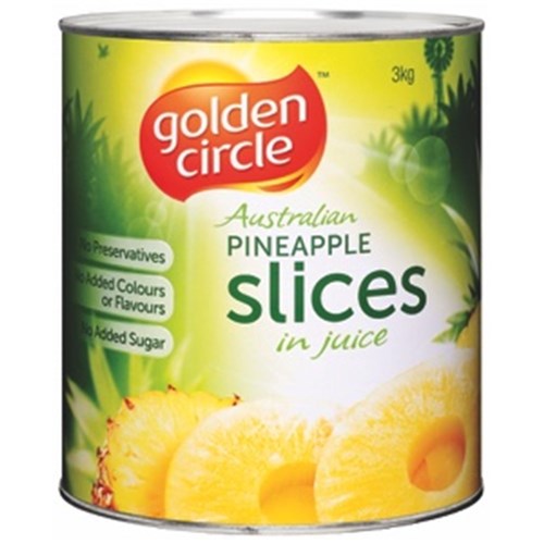 Pineapple Slices in Syrup A10 3kg