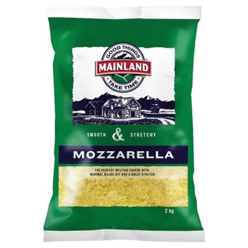 Cheese Mozzarella Shredded 2kg