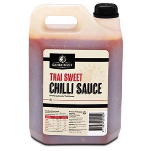 Sauce Sweet Chilli Thai 5L* Gluten Free