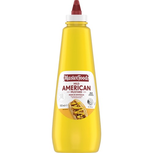 Mustard American Squeeze Bottle 920ml