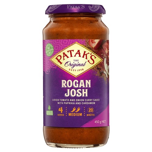 Sauce Rogan Josh 2.2lt