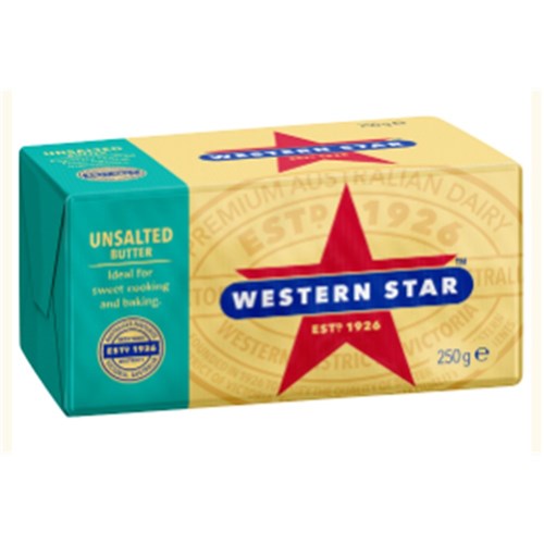 Butter Unsalted 250g