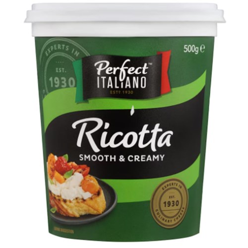 Ricotta Smooth Tub 500gm
