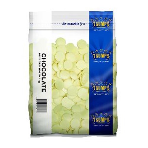 Chocolate Buttons White 1kg