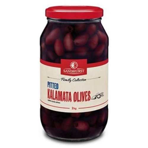 Olives Kalamata PITTED 2KG*