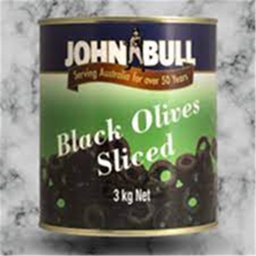 Olives Sliced Black A10