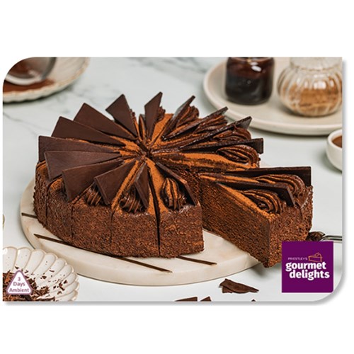 Cake Mississippi Mud Gateaux Pre Cut x 16 serves