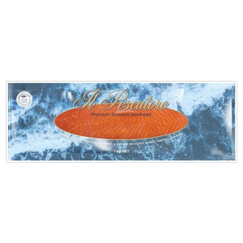 Smoked Steelhead Salmon Premium Fish 1kg 