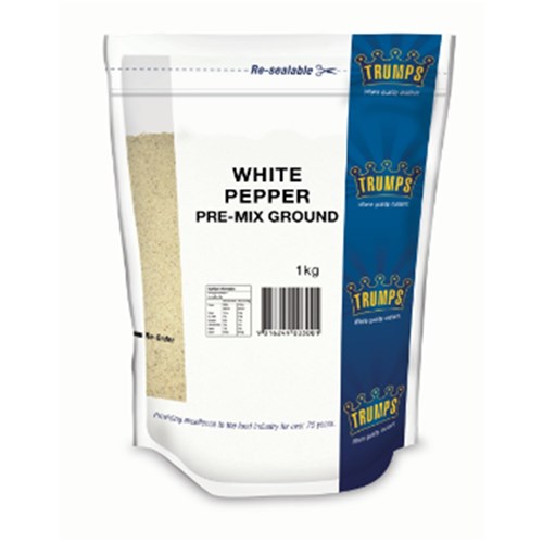 Pepper White Ground 1kg (PREMIX)