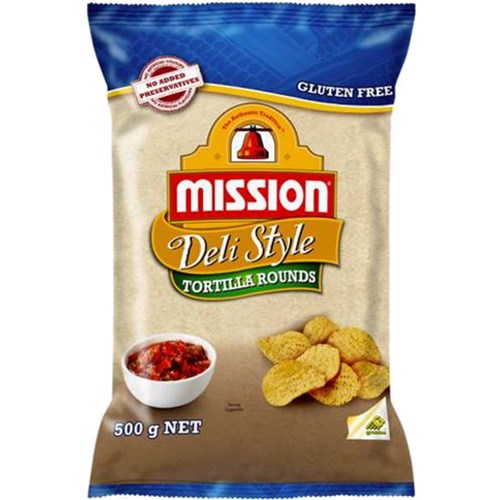 Corn Chips Round 6x500gm