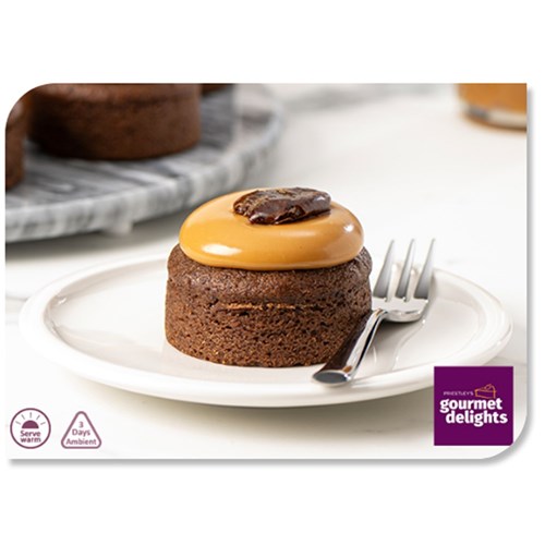 Cake Caramel Sticky Date Ind 120g x 8 each