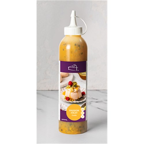 Sauce Passionfruit Coulis 500ml Gluten Free