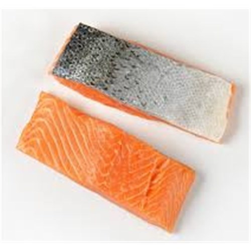 Salmon Portions Skin ON 200g 5kg