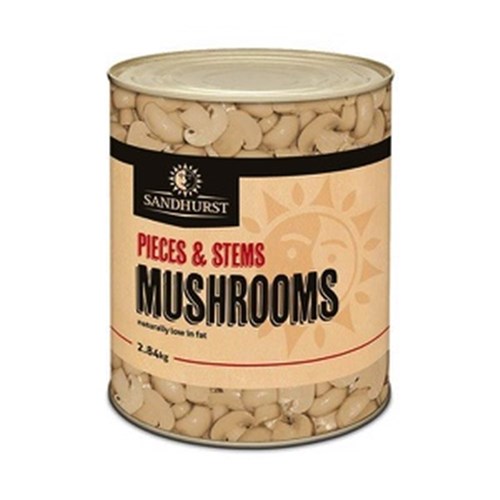 Mushrooms Pieces & Stems - 2.84kg 