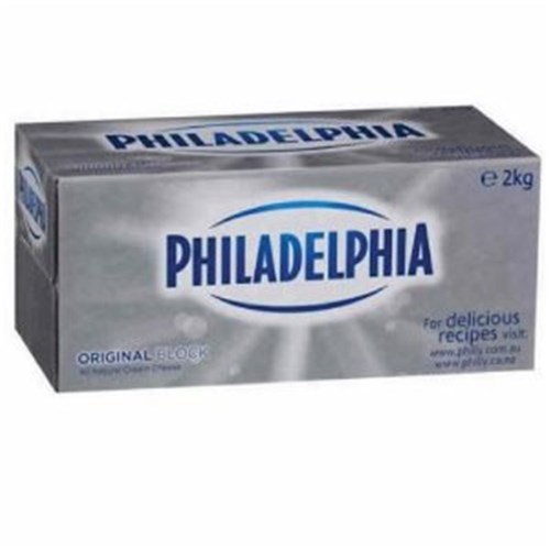 Cream Cheese Original Block 2kg Philly 