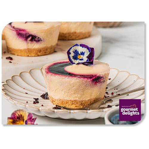 Cheesecake Blueberry Ind 100g x 8 each