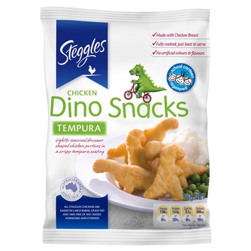 DINO SNACKS - Chicken Breast Nuggets 1kg