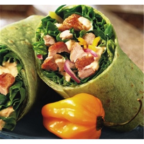Wraps Tortilla Spinach 12" x 12