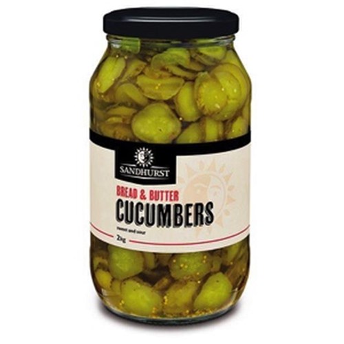 Cucumbers Bread and Butter Sliced 2kg
