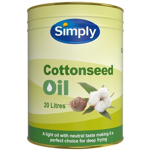 Oil Frying Cottonseed 20lt SQ Jerry
