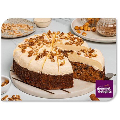 Cake Carrot Supreme Gateaux Pre Cut x 16 serves