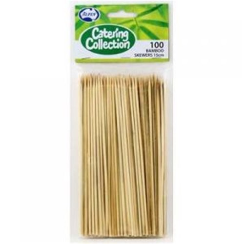 Skewers Paddle Bamboo 15cm - 100 