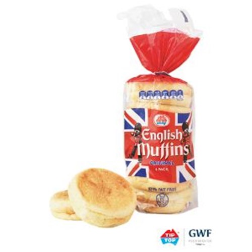 Bread English Muffins 6 pack 400g
