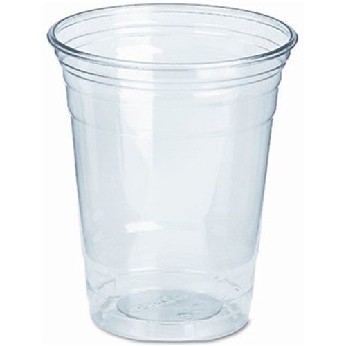 Cups Plastic PET Clear 350ml/12oz x 50