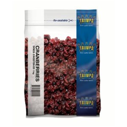 Cranberries Dried Sweetened 1kg