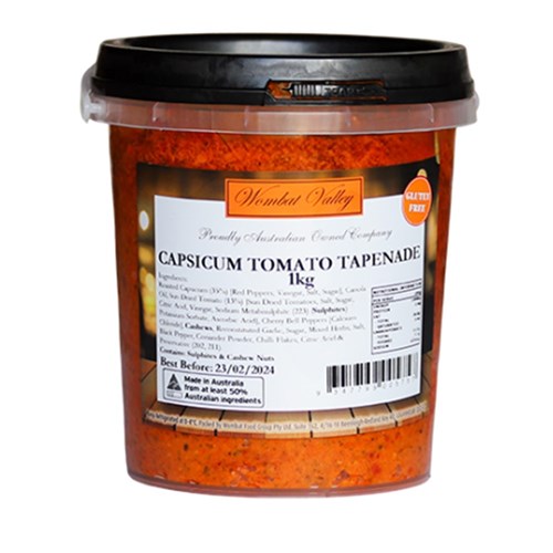 Dip Roasted Capsicum / Sundried Tomato 1kg