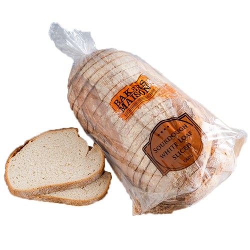 Bread Loaf Sourdough Sliced 8X1200g (FB)