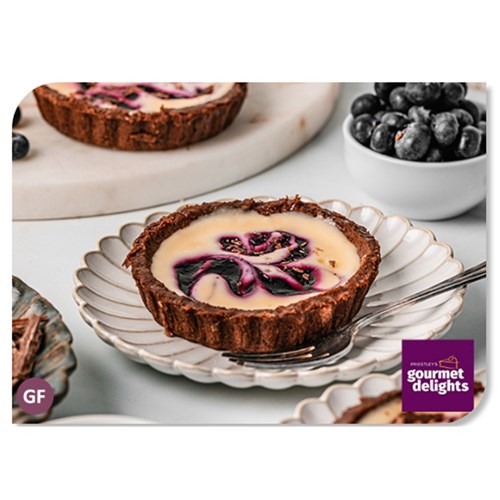 Tart Choc Berry Cheesecake Ind 6 x 97g Gluten Free