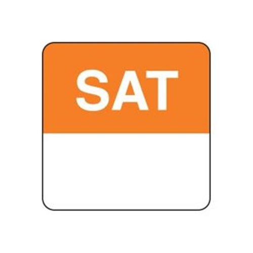 Label DAY 75x75mm SAT x250