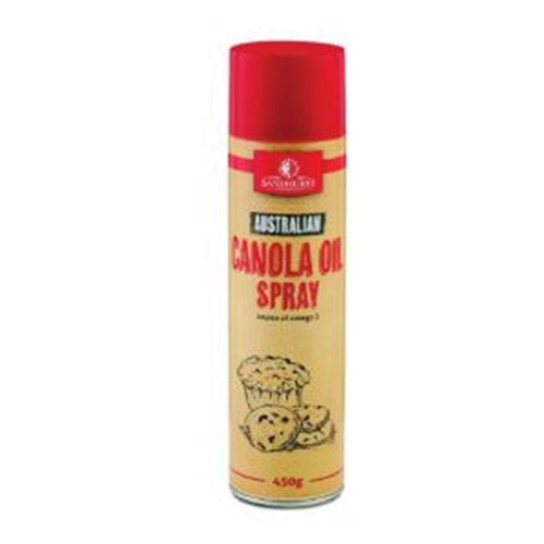Oil Canola Spray Can 450g Non Stick