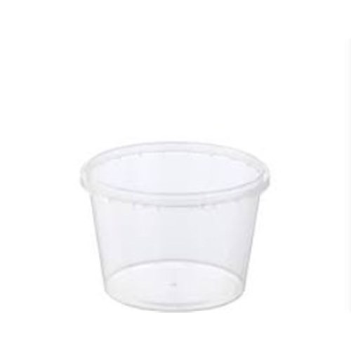 Container Round Locksafe 160ml x50 LS160