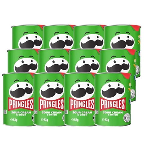 Chips SOUR CREAM & ONION 12 x 53g