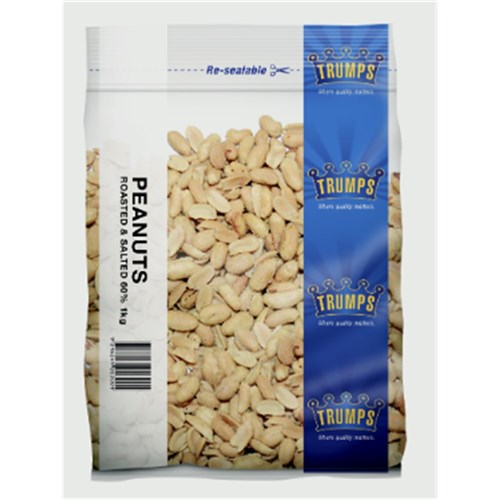 Peanuts Roasted & Salted 1kg Australian