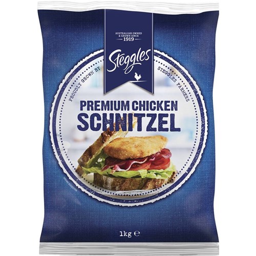 Chicken Schnitzel Premium Breast 100g 1KG