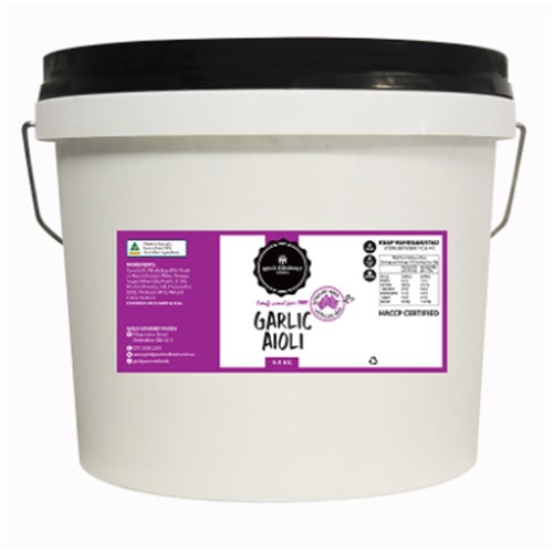 Sauce Garlic Aioli 9.5kg