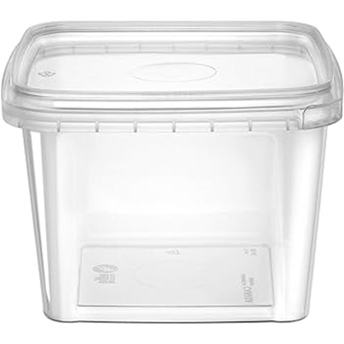 Lid Clear Suit Bowl BIO EARTH Square 16-32oz x100