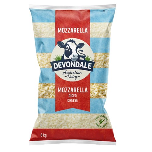 Mozzarella Shredded 2x6kg