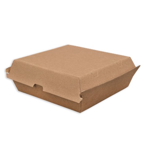 Clam Dinner Box Paper Board Brown 150s