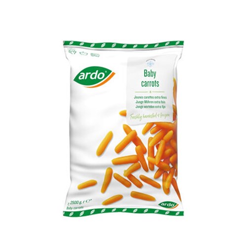 Carrots Baby Frozen 2.5kg