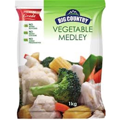Vegetable Medley Mix Frozen 1kg*